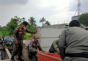 Bikin Macet, Pedagang Badan Jalan di Talang Banjar Kembali Ditertibkan