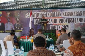 Danrem Libatkan 280 Perusahaan untuk Cegah Karhutla di Jambi