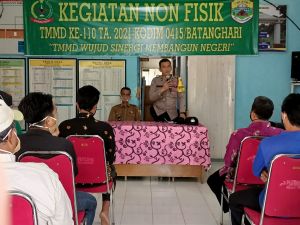 Bhabinkamtibmas Polres Muaro Jambi Jadi Narasumber Soal Radikalisme