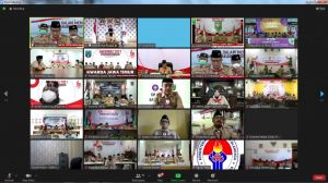 Ketua Kwarda Pramuka Jambi Hadiri Pembukaan Rakernas Kwarnas Tahun 2021 Secara Daring