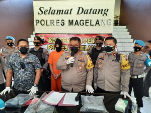 Kurang Dari 24 Jam, Polres Magelang Berhasil Ungkap Kasus Pembacokan