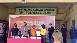 Satu Orang DPO Diamankan Polresta Jambi Bersama Dua Paket Sabu