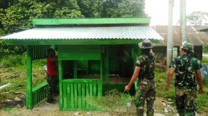 Tiga Poskamling Di Sungai Terap Selesai Direhab