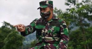 Mayjen TNI Harianto Tinjau Program TMMD di Desa Mekar Jaya