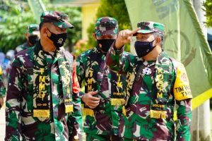 Mayjen TNI Harianto Apresiasi Kerjasama Satgas dan Warga di Sungai Terap