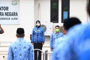 Pj.Gubernur Jambi Tegaskan ASN Harus Jaga Netralitas Dalam PSU Pilkada