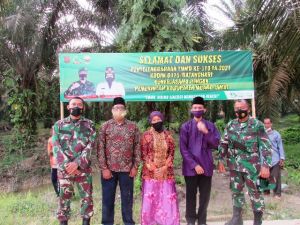 Warga Minta Dibuatkan Portal Agar Jaga Jalan TMMD