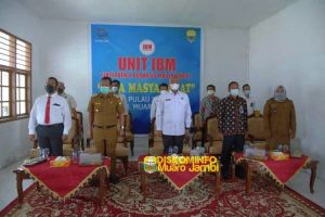 Wabup BBS Resmikan Unit IBM Desa Pulau Kayu Aro
