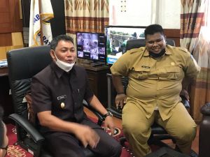 Audiensi dengan Wabup, Agus Sumantri Ajak Setop Bullying Siswa SMA 1