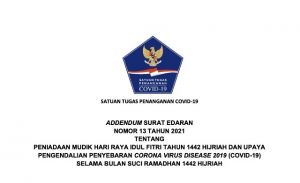 Perketat Aturan Perjalanan, Satgas COVID-19 Terbitkan Adendum SE 13 Tahun 2021