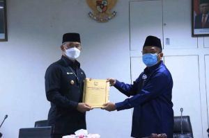 DPRD Kota Jambi Gelar Paripurna, Penyampaian LKPJ Walikota Jambi Tahun 2020