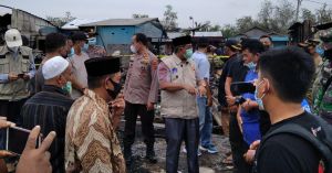 Warga Teluk Nilau Berduka Pemukiman Diamuk Sijago Merah, Bupati Turun ke Lokasi