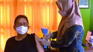 54  Orang Pegawai Diskominfo Merangin Divaksin Covid-19