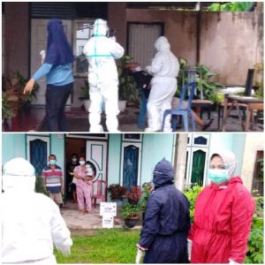 Puskesmas Payo Selincah Lakukan PCR kedua ke 15 Warga di RT 04