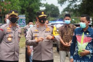 Kapolda Jambi Cek Pos Penyekatan Arus Mudik di Perbatasan Sumbar