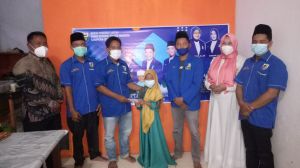 Di Penghujung Ramadan, KNPI Tebo Berbagi Santuni Anak Yatim