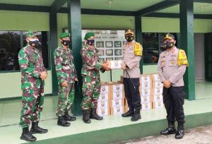 Sinergitas Ramadan Penuh Berkah, Kapolres Merangin Sambangi Kodim 0420/Sarko