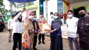 Hari Pertama Lebaran, Pj Gubernur Bersama Kapolda Jambi Sambangi Tempat Isolasi Pasien Covid-19 