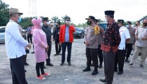 Ketua DPRD Provinsi Jambi Cek Posyan Penyekatan di Batang Asam