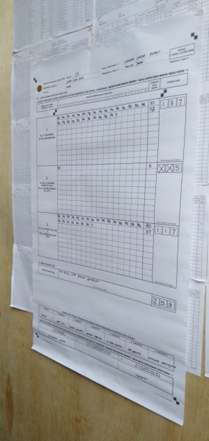 CE-Ratu Menang di TPS 01 Simpang Sungai Duren 