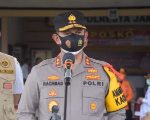 Setelah Batanghari, Kapolda Jambi Bertolak Sisir Kota Jambi Pantau Situasi 
