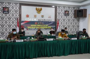 Dandim 0420/Sarko Paparkan Kesiapan TMMD ke -111 Tahun 2021