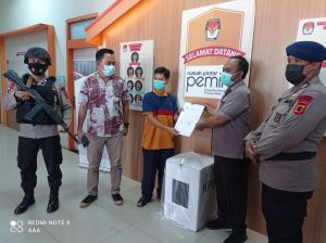 Jelang Pleno Besok, Kotak Suara dari Kabupaten Sudah Tiba di KPU Provinsi Jambi