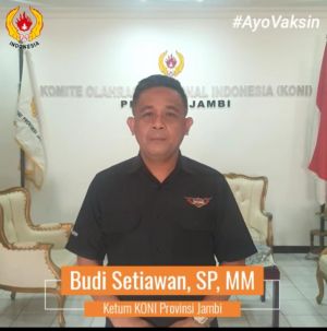 KONI Provinsi Jambi Ajak Masyarakat Untuk Vaksin