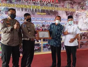 Donorejo Jadi Daerah Pertama Kampung Tertib Lalulintas Di Provinsi Jambi