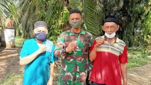 Satgas TMMD Kodim Sarko Komsos Pentingnya Terapkan Protokol Kesehatan
