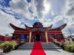 VIDEO : Viral! Masjid Cheng Hoo Jambi, Masjid Dengan Arsitektur Khas Tionghoa