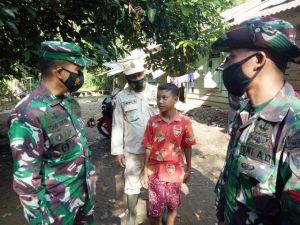 Di Hadapan Dansatgas, Raka  Sampaikan Cita-Cita Jadi Tentara