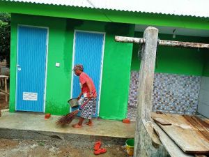 Pembangunan MCK Madrasah Dusun III Desa Bukit Beringin Rampung