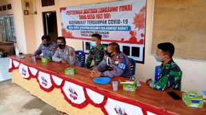 Dansatgas: Sinergitas TNI/Polri Nyata Dalam TMMD  Kodim 0420/Sarko di Desa Bukit Beringin