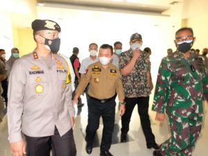 Kapolda Jambi Bersama Gubernur Al Haris Cek Kesiapan Gedung VVIP RSUD Raden Mattaher