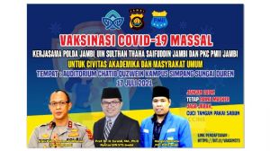 UIN Jambi Akan Gelar Vaksinasi Covid-19 Untuk Civitas dan Umum