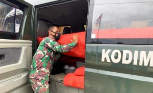 Staf Logistik Kembalikan Semua Kelengkapan TMMD Ke Homebase