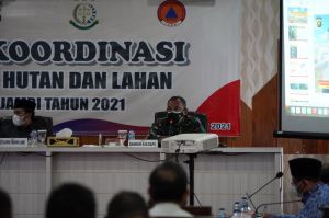 Danrem 042/Gapu : Tetap Waspada Karhutla, Meski Posisi 2021 Masih Aman 