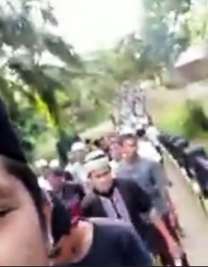 Tolak Bala dan Wabah, Masyarakat Rantau Panjang Doa Tahlil Berjalan Keliling Kampung