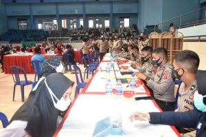 Selama 3 Hari, 5.227 Orang Terima Vaksinisasi Massal Polda Jambi