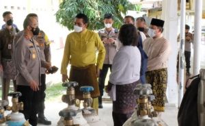 Kapolda Jambi Cek Ketersediaan Oksigen di RSUD Hamba Bulian