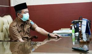 Plt Bupati Merangin Ikuti Peluncuran OSS Oleh Presiden RI