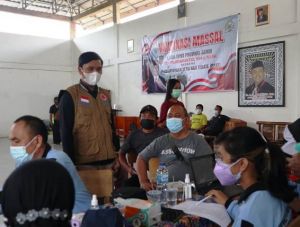 Ketua DPRD Provinsi Jambi Gelar Vaksinasi di Pinggiran Kota, Edi Purwanto: Agar Mudah Dijangkau 