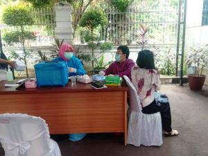 Kejati Jambi Gelar Vaksinasi Massal Tahap II
