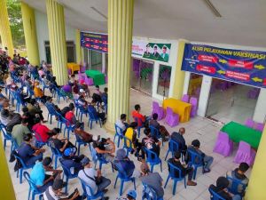 Vaksinasi Covid-19 Tahap II UIN Jambi Ramai Peminat