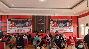 Vaksinasi yang Digelar PDIP Jambi Disambut Antusias Masyarakat
