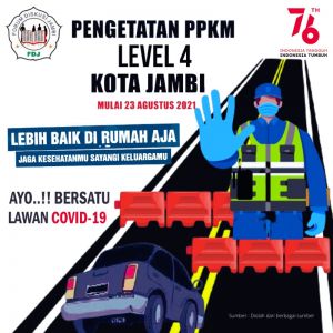 FDJ Dukung Pengetatan PPKM Level 4 di Kota Jambi