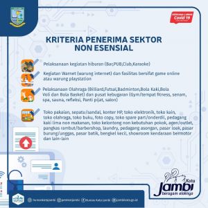 Belum Dapat Sembako Bisa Ambil Di Dinsos Kota Jambi, Ini Syaratnya