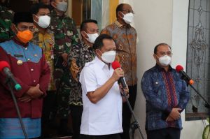 Di Jambi, Mendagri Ingatkan Pemda Perbaiki dan Perbaharui Input Data Covid-19
