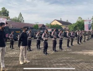Satbrimob Gelar Latihan Pengamanan Atlet Jambi yang Akan Bertanding di PON Papua